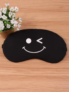 Emoji Print Eye Mask