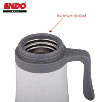 ENDO 400ML Anti--Bac Double S/Steel Mug