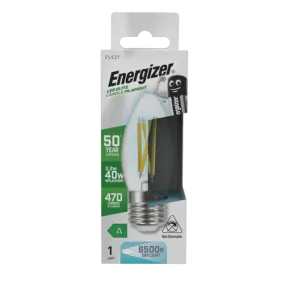 Energizer CANDLE E27 LED Bulb - 2.2w - 6500K- 470lm