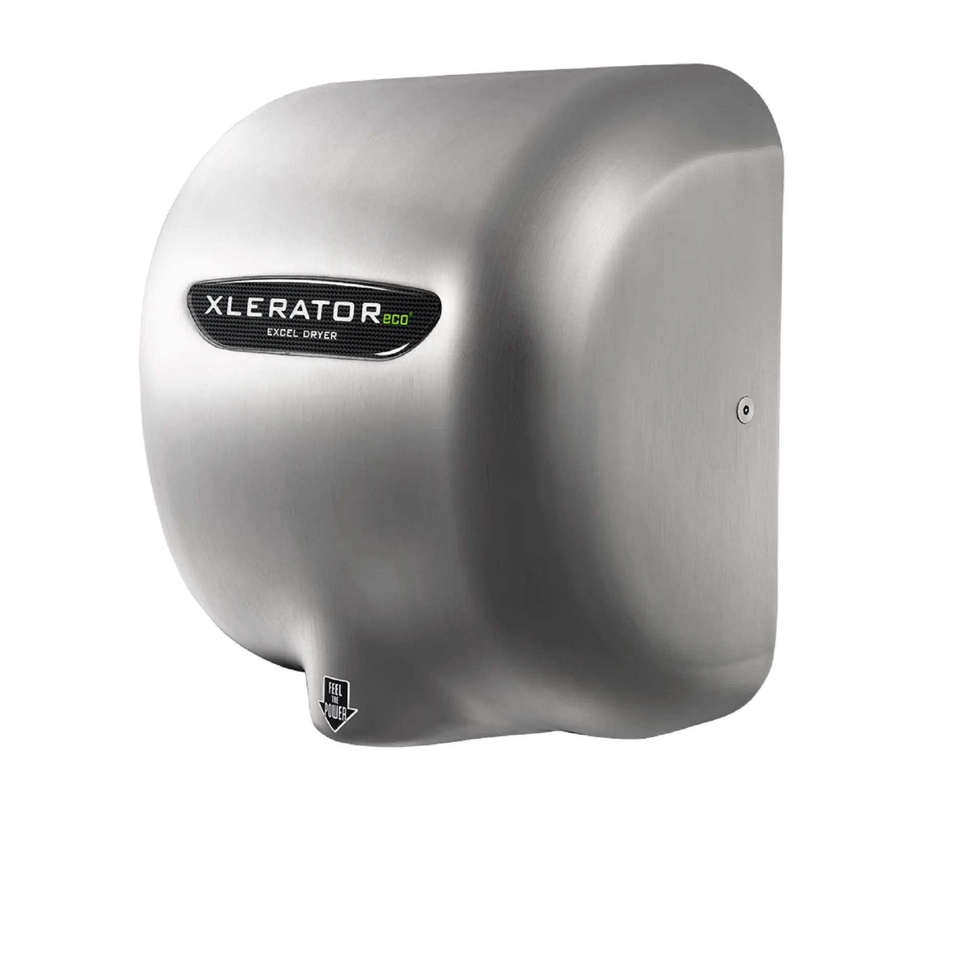 Excel Dryer XLERATOR® XL-SBH-ECO (No Heat) Hand Dryer with HEPA Filter - Brushed Stainless Steel High Speed Automatic Surface-Mounted