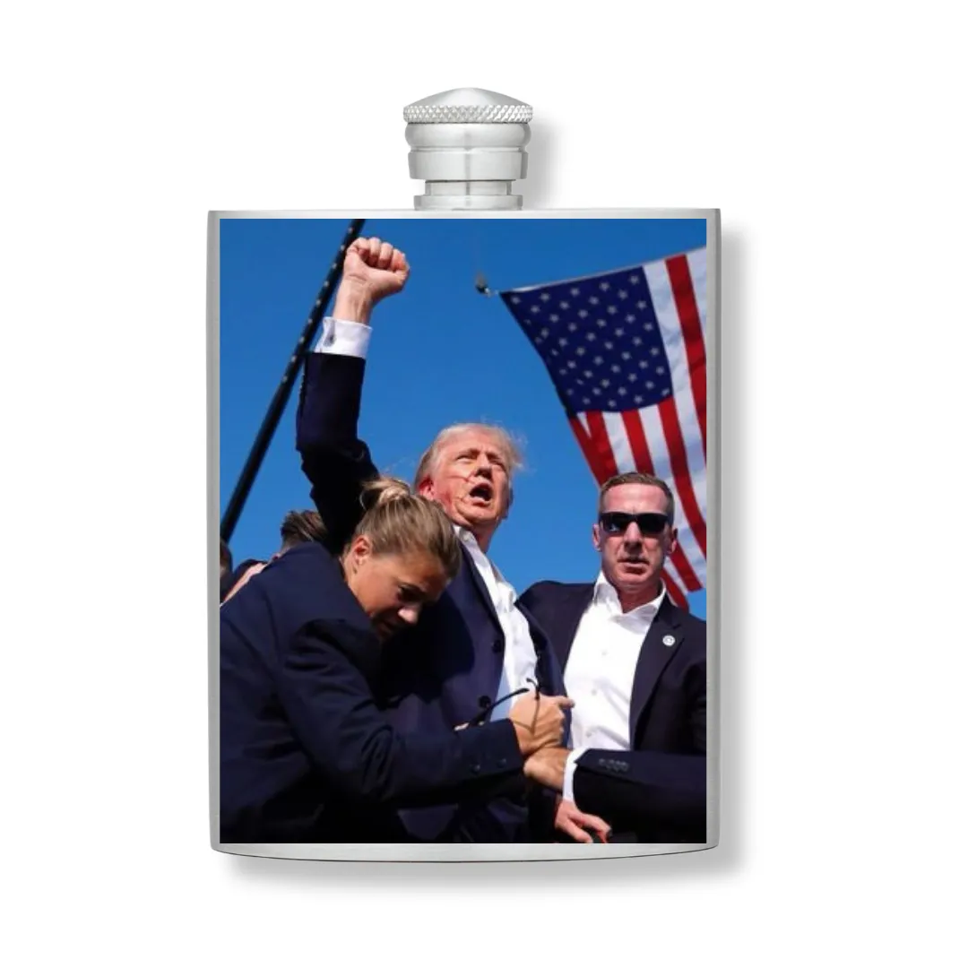 Exclusive Trump "FIGHT!" Flask