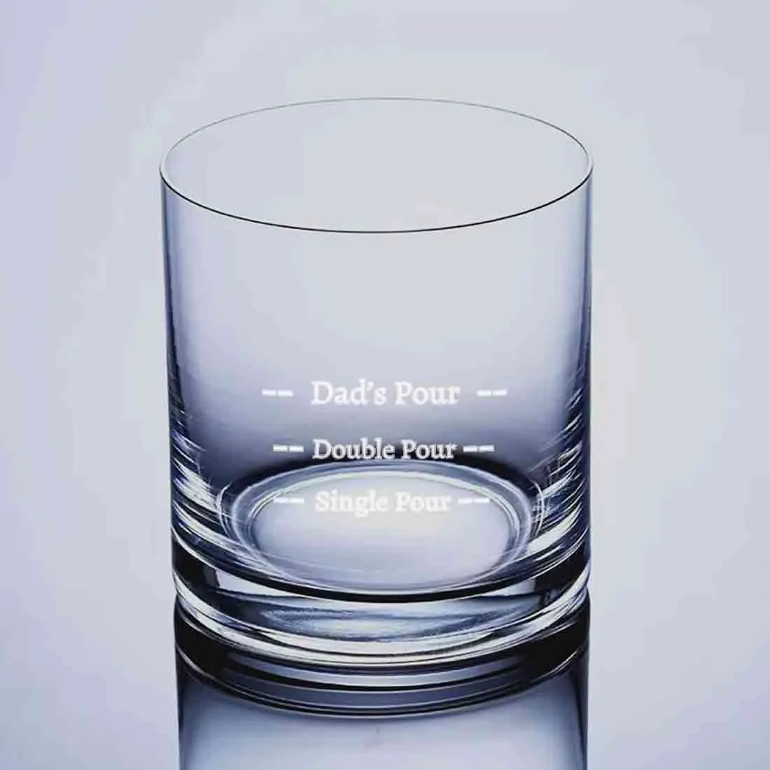 Fancy Custom Whiskey Glass - Perfect Father's Day Gift For Dad - Pour