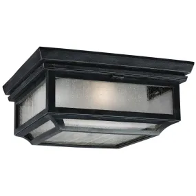 Feiss Shepherd 2 Lights Outdoor Flush