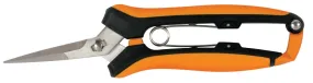 Fiskars 399250-1001 Pruning Snip, Stainless Steel Blade, Precision Ground Blade, Plastic Handle, Soft-Grip Handle :EA: QUANTITY: 1