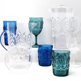 Fleur Tumblers   Pitchers