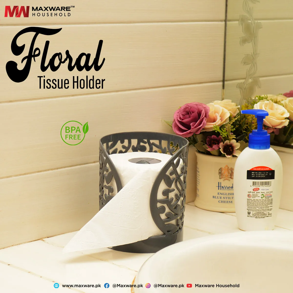 Floral Tissue Holder