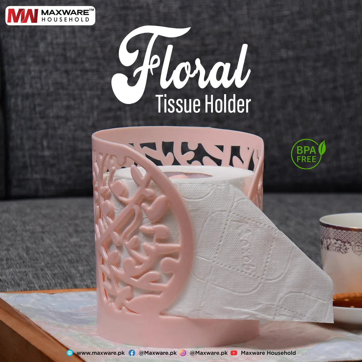 Floral Tissue Holder