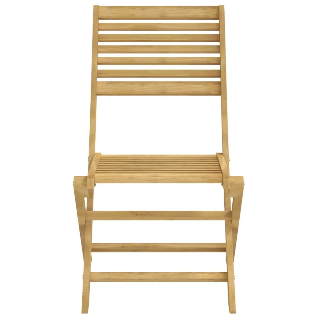 Folding Garden Chairs 4 pcs 48.5x61.5x87 cm Solid Wood Acacia