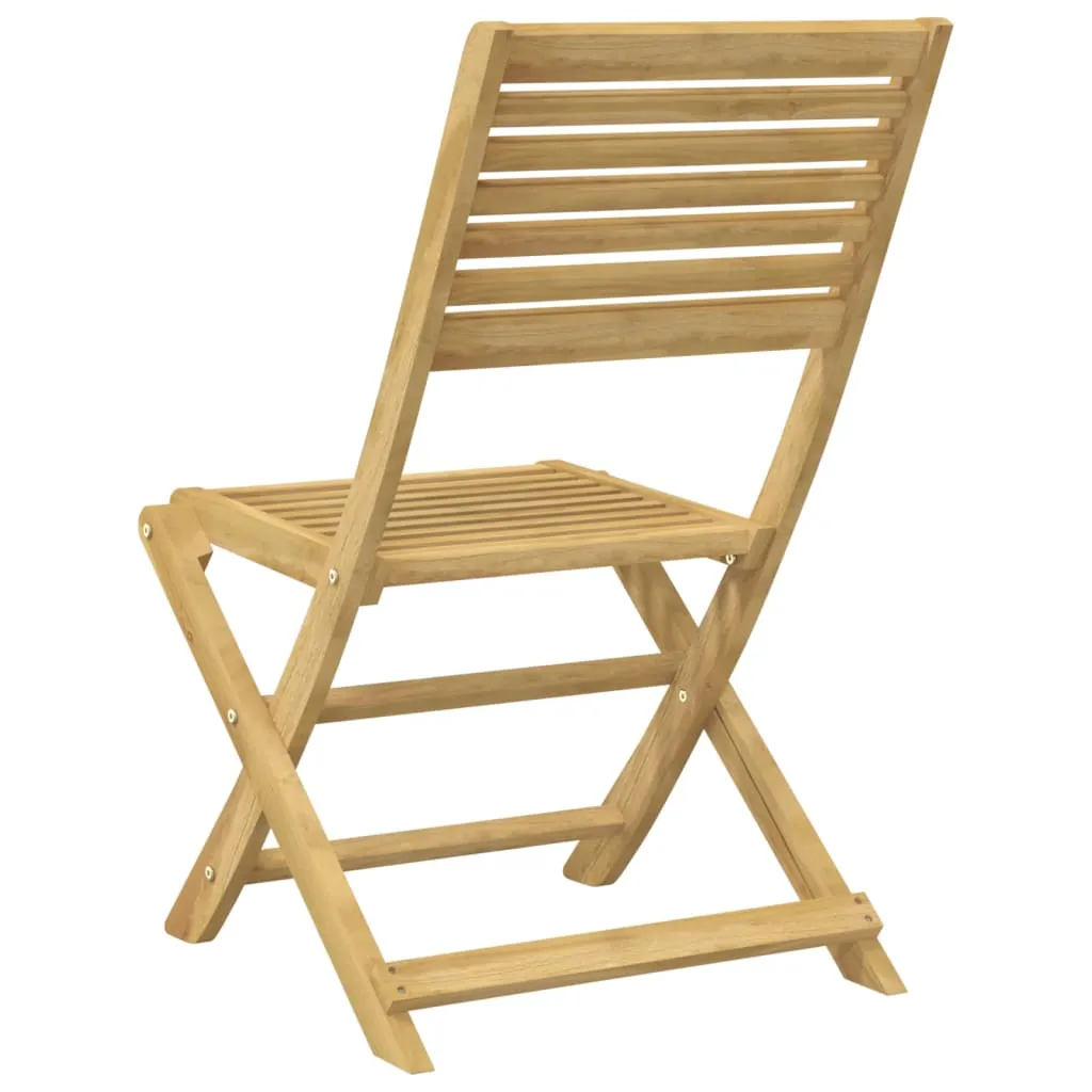 Folding Garden Chairs 4 pcs 48.5x61.5x87 cm Solid Wood Acacia