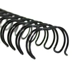 Gbc Wire Binding Comb 21 Loop 10Mm A4 Black Pack 100