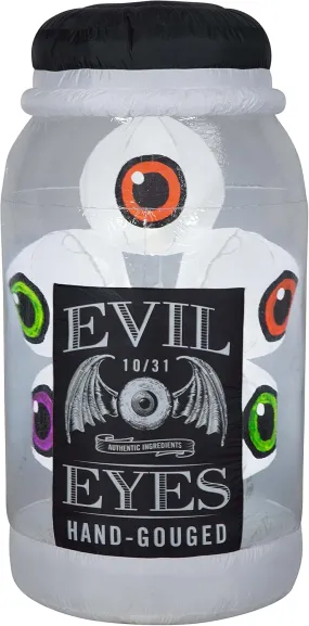 Gemmy Flashing Evil Eye 5.5 Ft. Airblown Inflatable