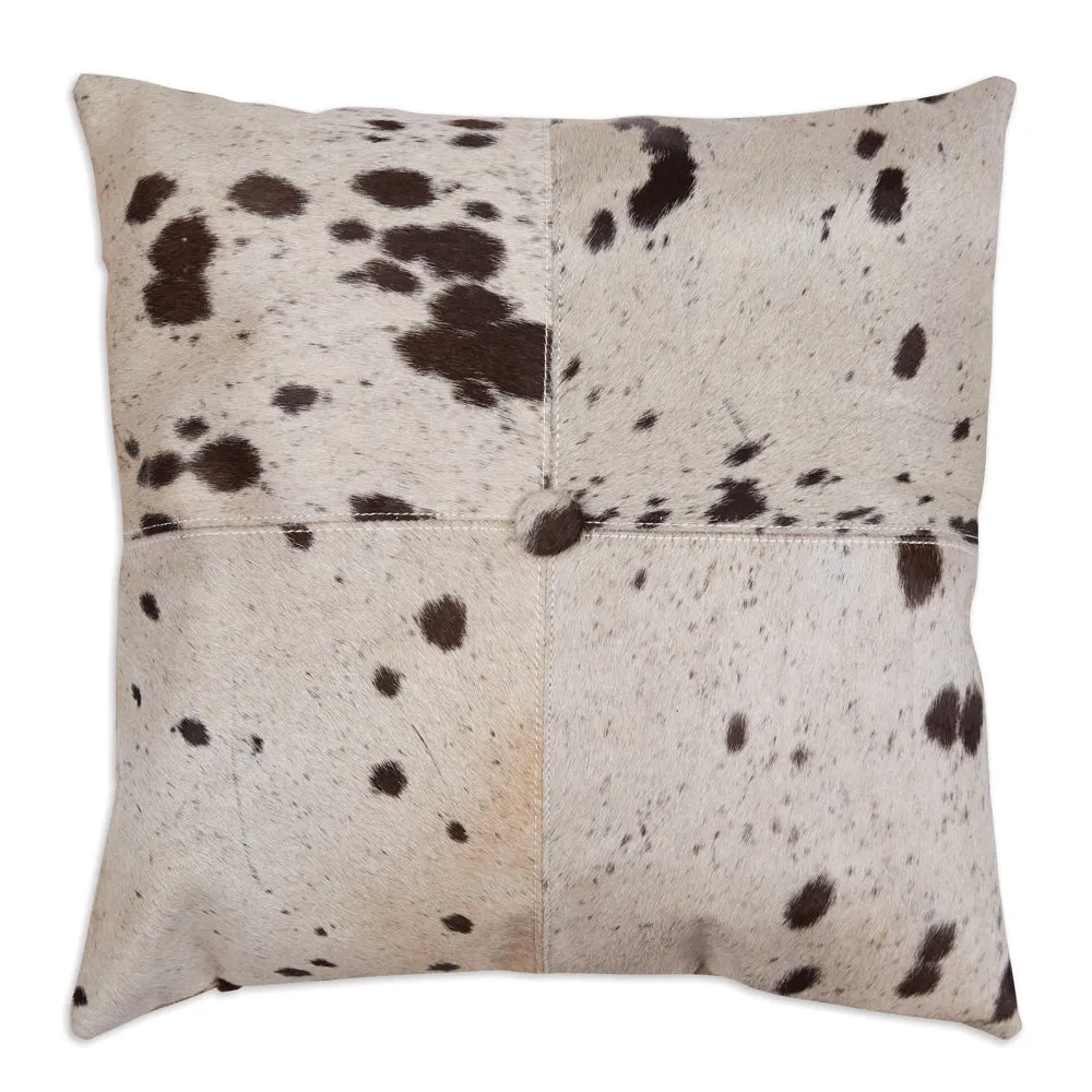 Genuine Cowhide Throw Pillow