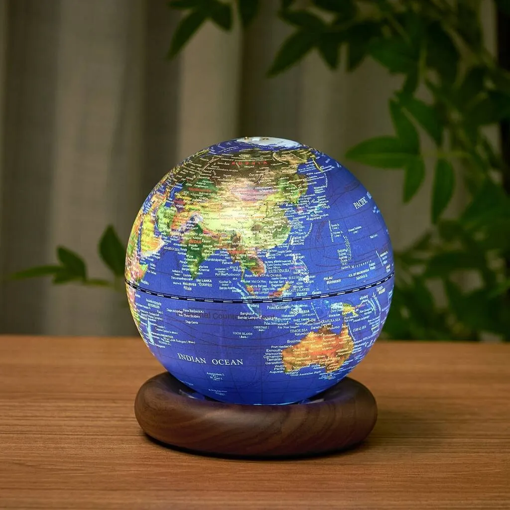 Gingko - Atlas Globe Lamp