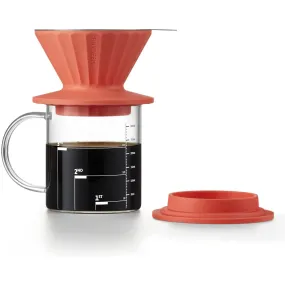 Glass Cup & Coffee Dripper Set 300ML