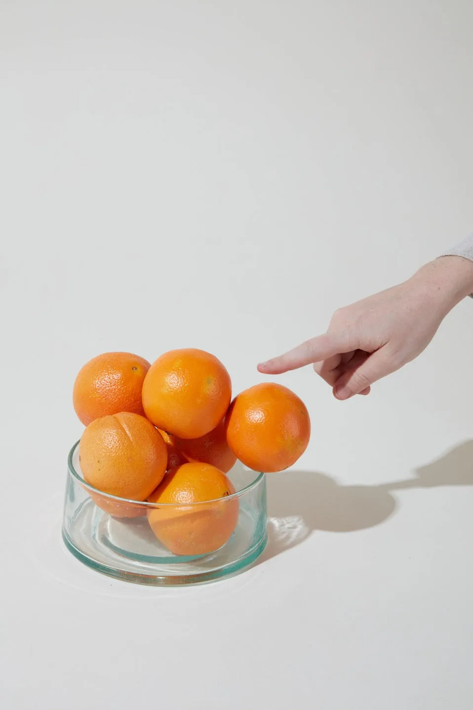 Glass Fruit Bowl