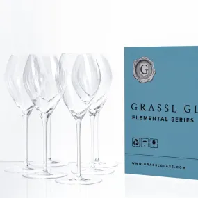 GRASSL GLASS Elemental Series "Champagne" (Box of 6)