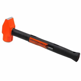 Groz 34531 Indestructible Handle Cross Pein Hammer, 3.5Lb, 16"