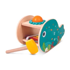 Hape Musical Whale Tap Bench