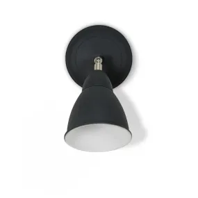 Harlaxton Wall Light | Carbon | Steel