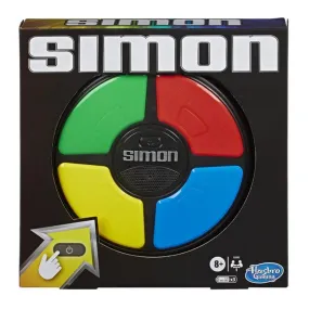 Hasbro Simon Game; Electronic Memory Game for Kids Ages 8 and Up; Handheld Game With Lights and Sounds; Classic Simon Gameplay