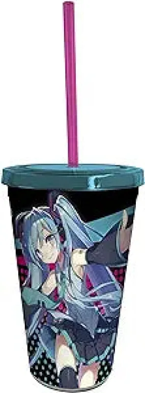 Hatsune Miku - Miku Plastic Tumbler w/ Straw 16oz