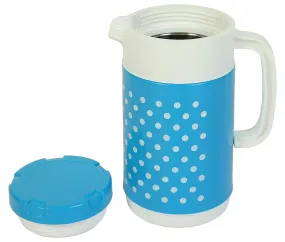 Heart Home Plastic Insulated Orchid Tuff Jug Flask 1500 ML (Blue) -CTLTC10693 CTHH12166