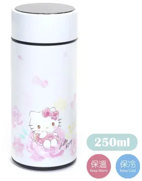 Hello Kitty Stainless Steel Bottle with Built in Thermometer