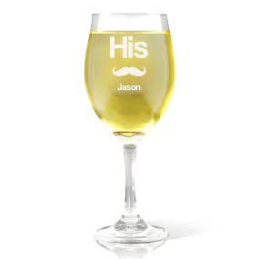 His Wine 410ml Glass