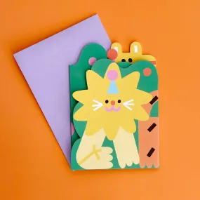 Jungle Fold Out Card