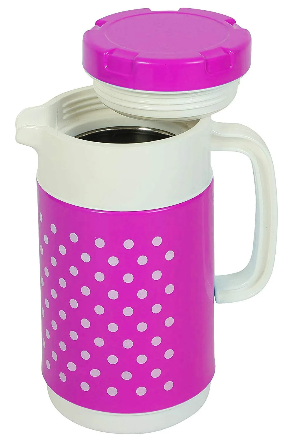 Kuber Industries Insulated Orchid Tuff Jug Flask 1500 ML (Pink) -CTLTC12362