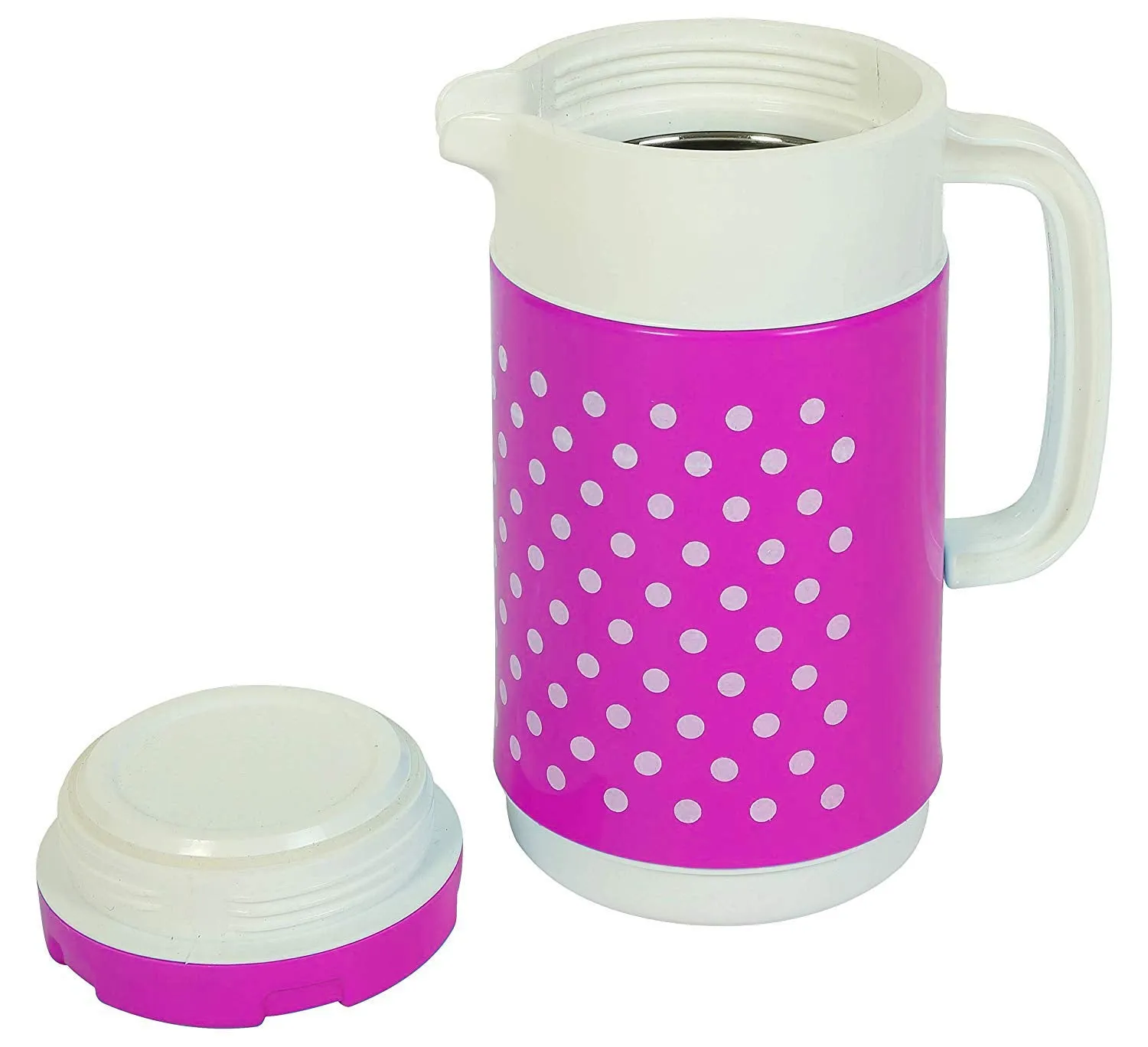 Kuber Industries Insulated Orchid Tuff Jug Flask 1500 ML (Pink) -CTLTC12362