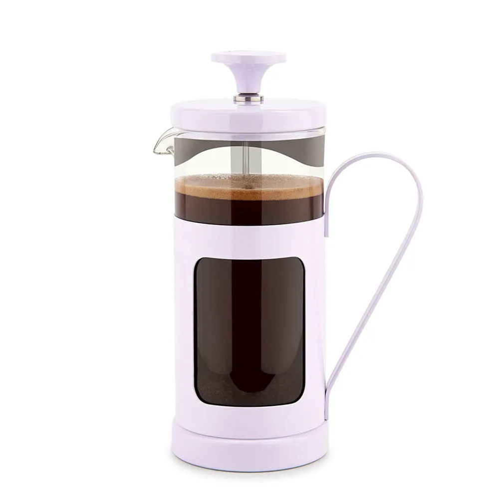 La Cafetiere Monaco 3-Cup 350ml SS/Glass French Press (Lavender)