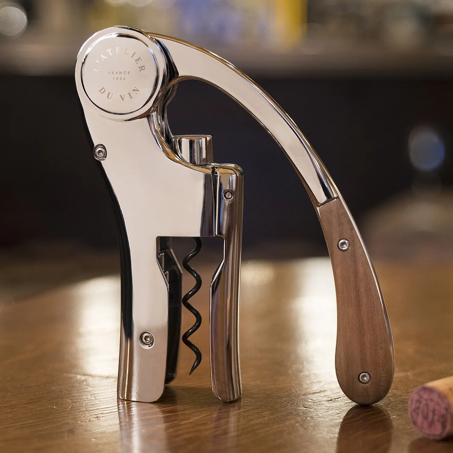 L'Atelier du Vin Silver Oeno Motion Corkscrew