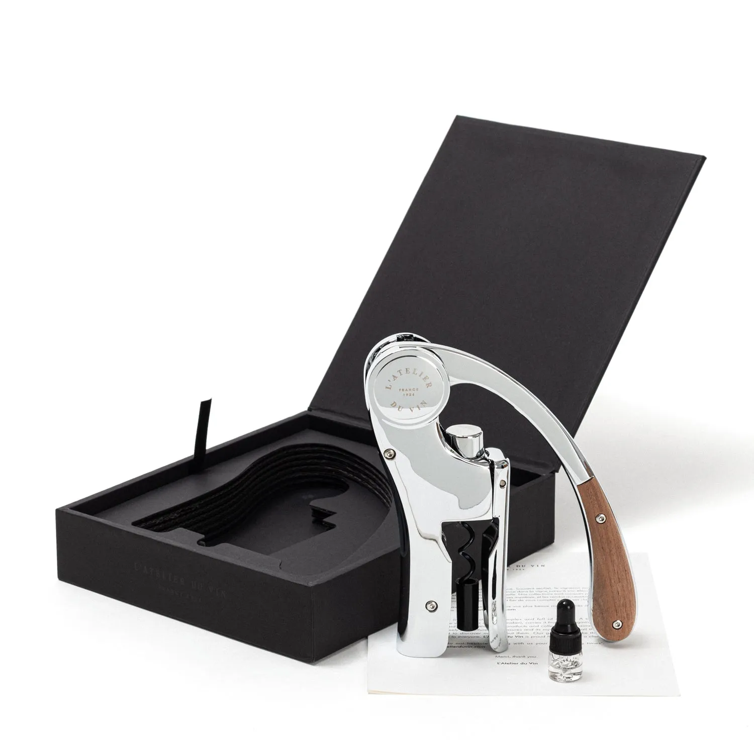 L'Atelier du Vin Silver Oeno Motion Corkscrew