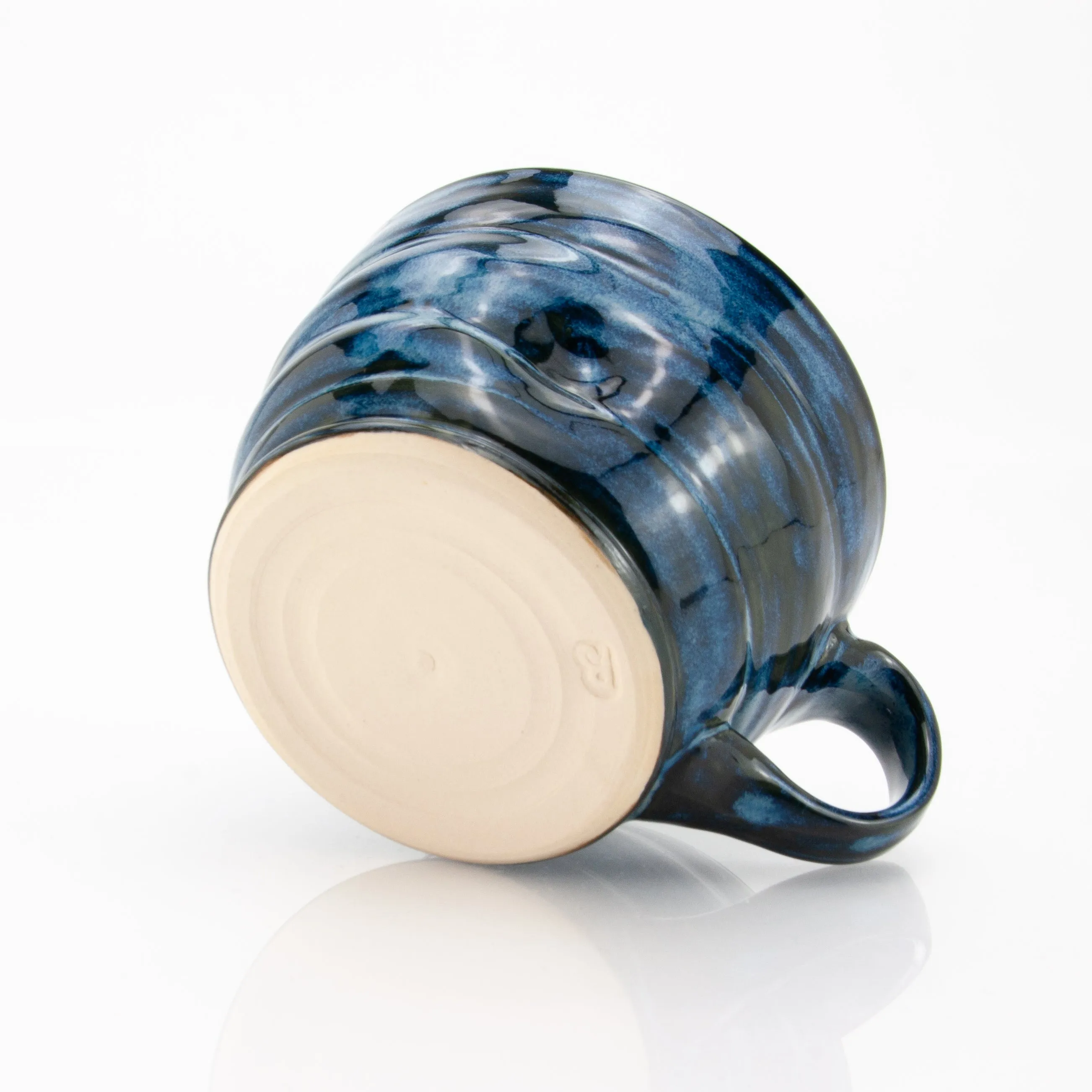 Latte / Cappuccino Mug 12 oz - Deep Blue