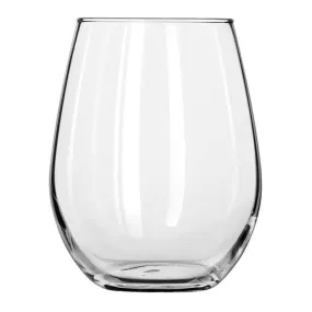 Libbey 217 12 oz. Customizable Stemless White Wine Glass - Case of 12 Pcs