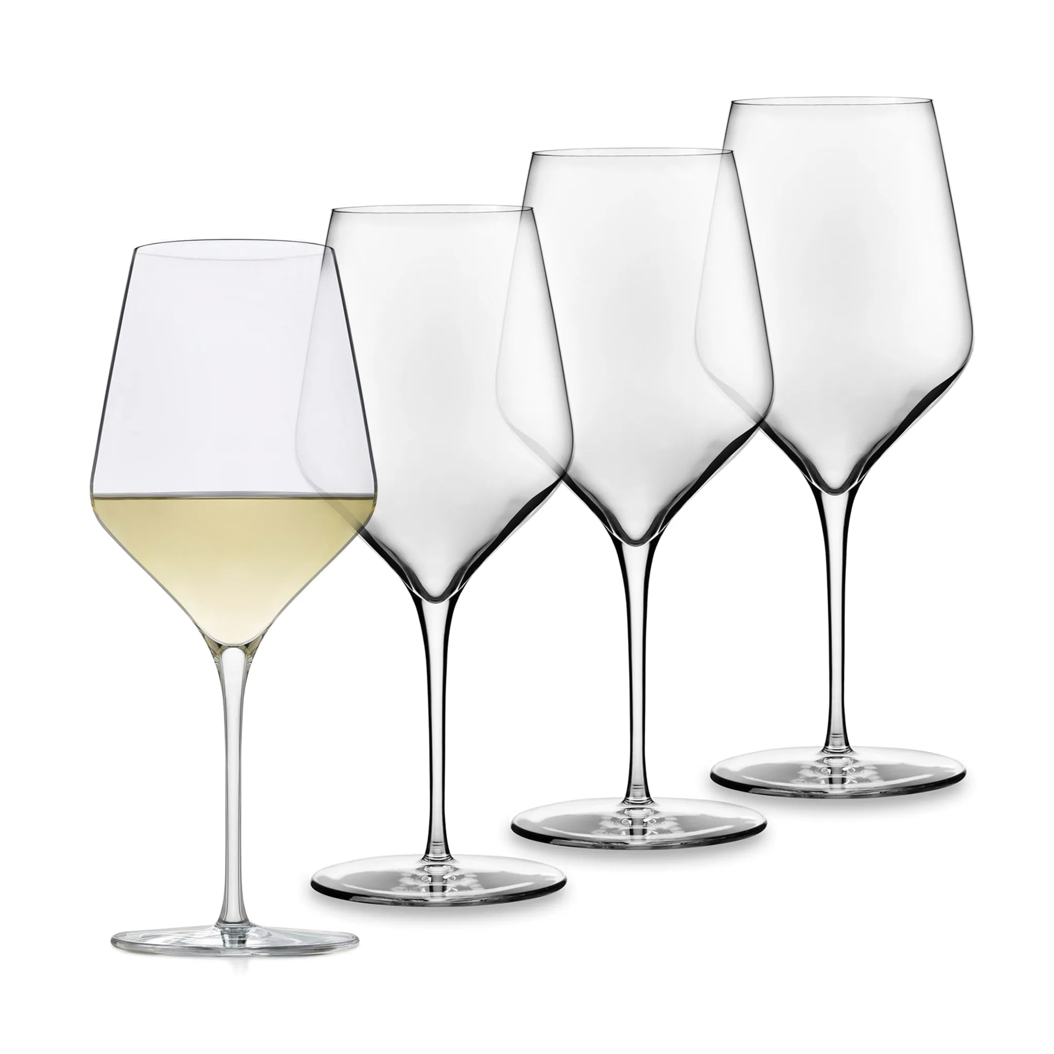 Libbey Signature Greenwich White Wine Glasses, 20 ounce, Set of 4