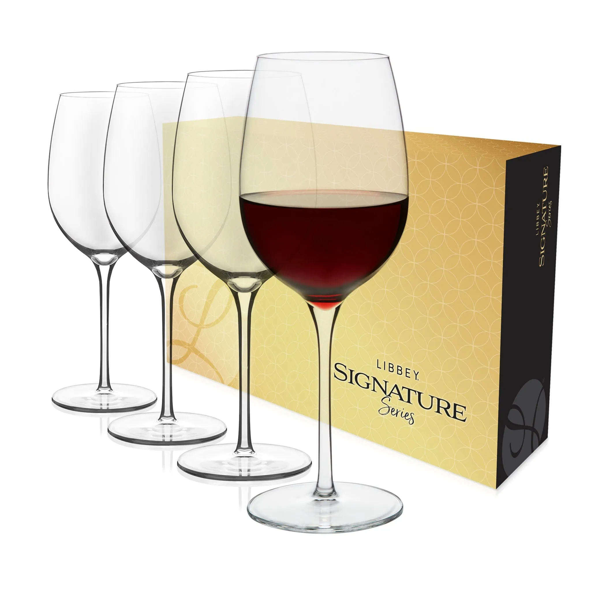 Libbey Signature Kentfield Estate All Purpose Wine Gift Set of 4, 16 ounce