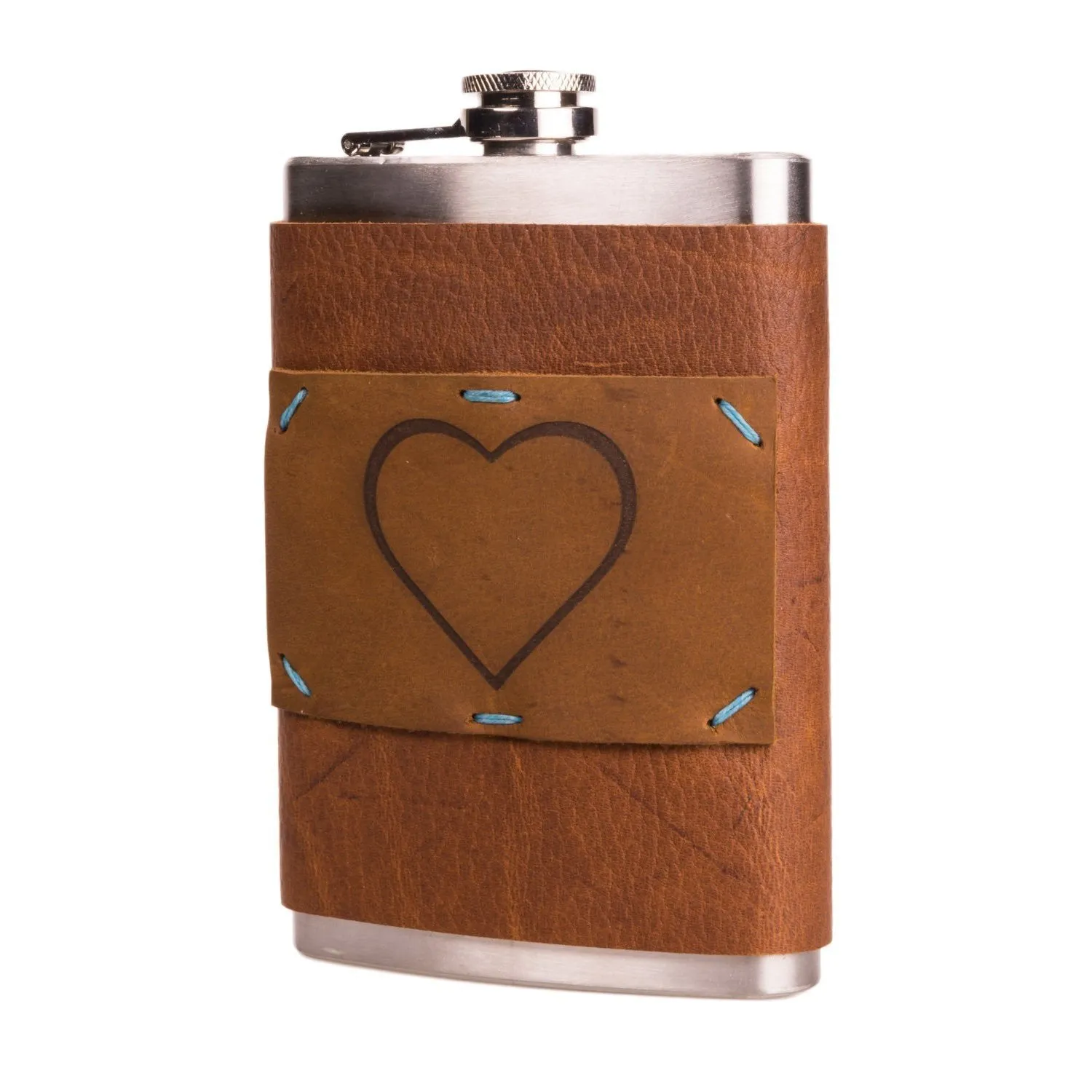 Limited Edition Weaver Bark Brown 8 oz Flask