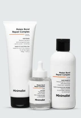 Maleic Bond Repair Complex Hair Care Trio