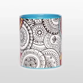 Mandala Design Coffee Mug By India Kreations Decor