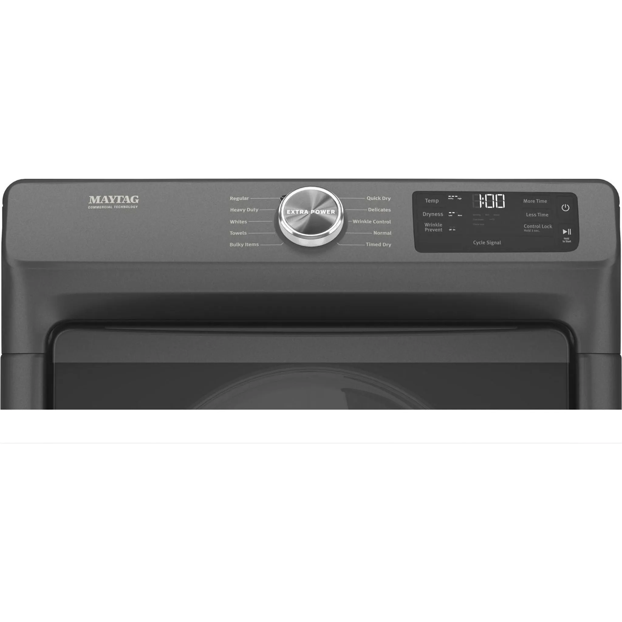 Maytag Natural Gas Dryer (MGD5630MBK) - Volcano Black