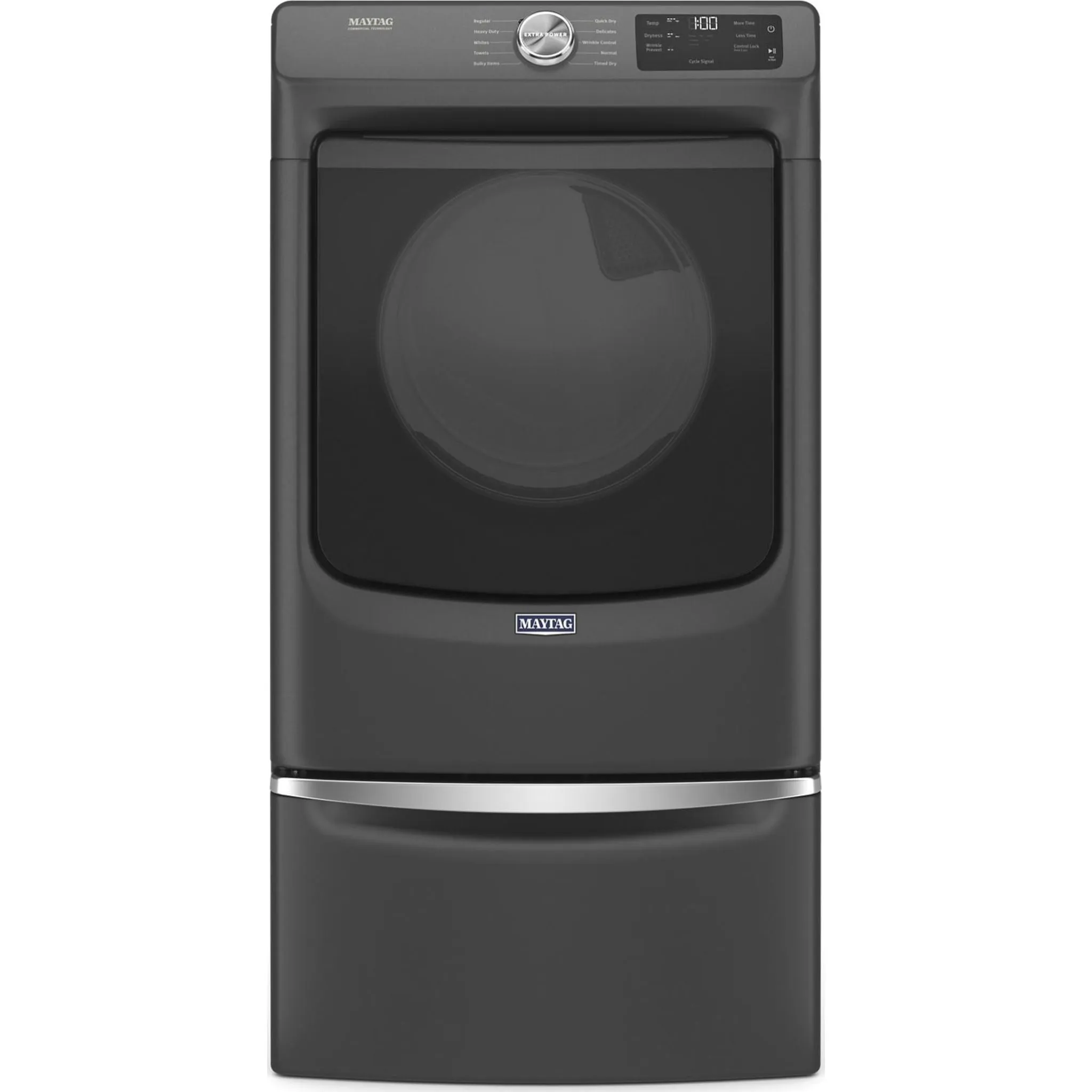 Maytag Natural Gas Dryer (MGD5630MBK) - Volcano Black