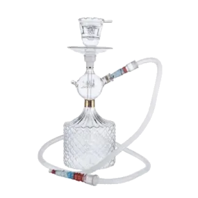 Mazaya cylinder glass shisha - أرجيلة مزايا الأسطوانية