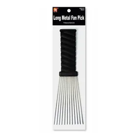 METAL FAN PICK LONG (BLACK)