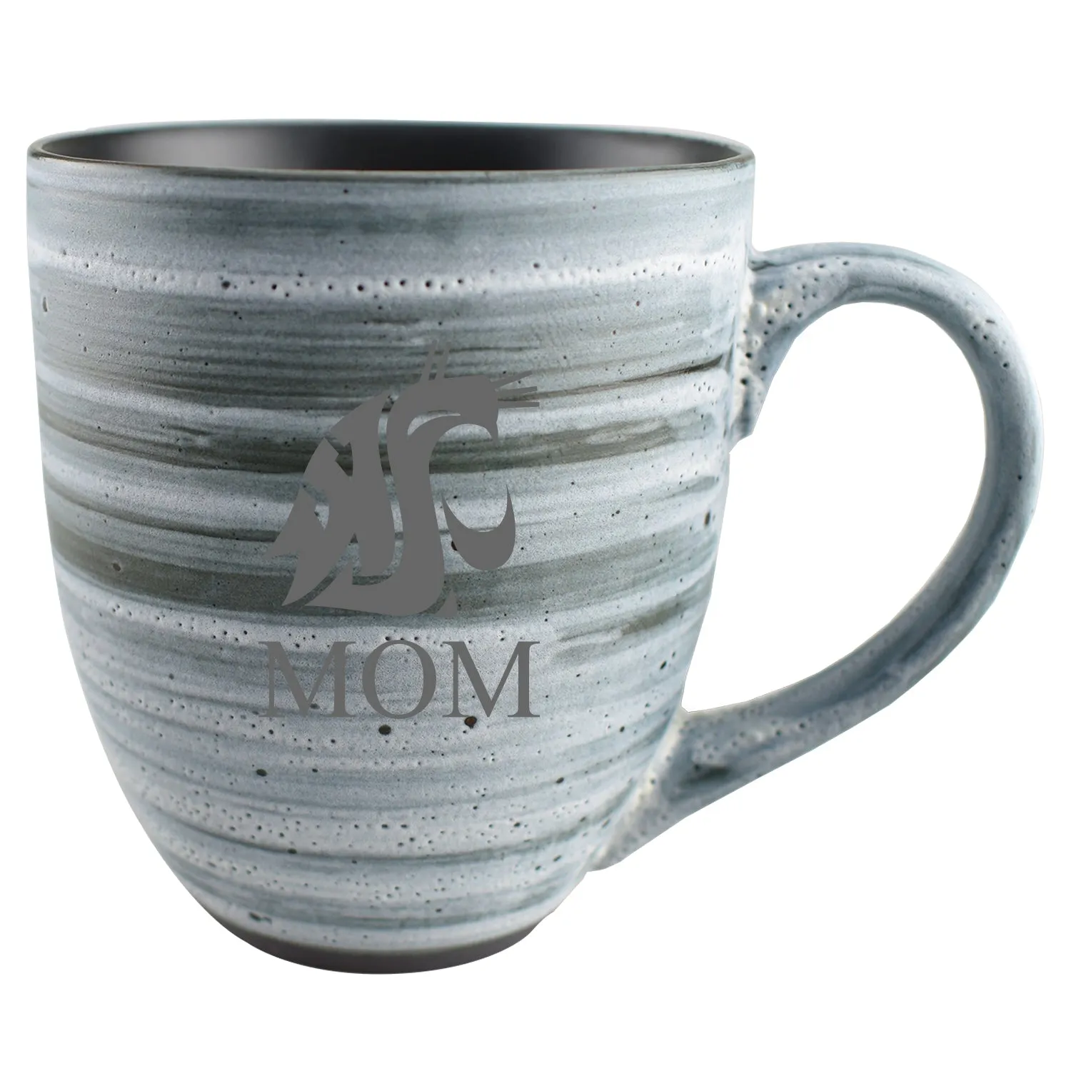 Mom Gray Ceramic Cougar Coffee Mug