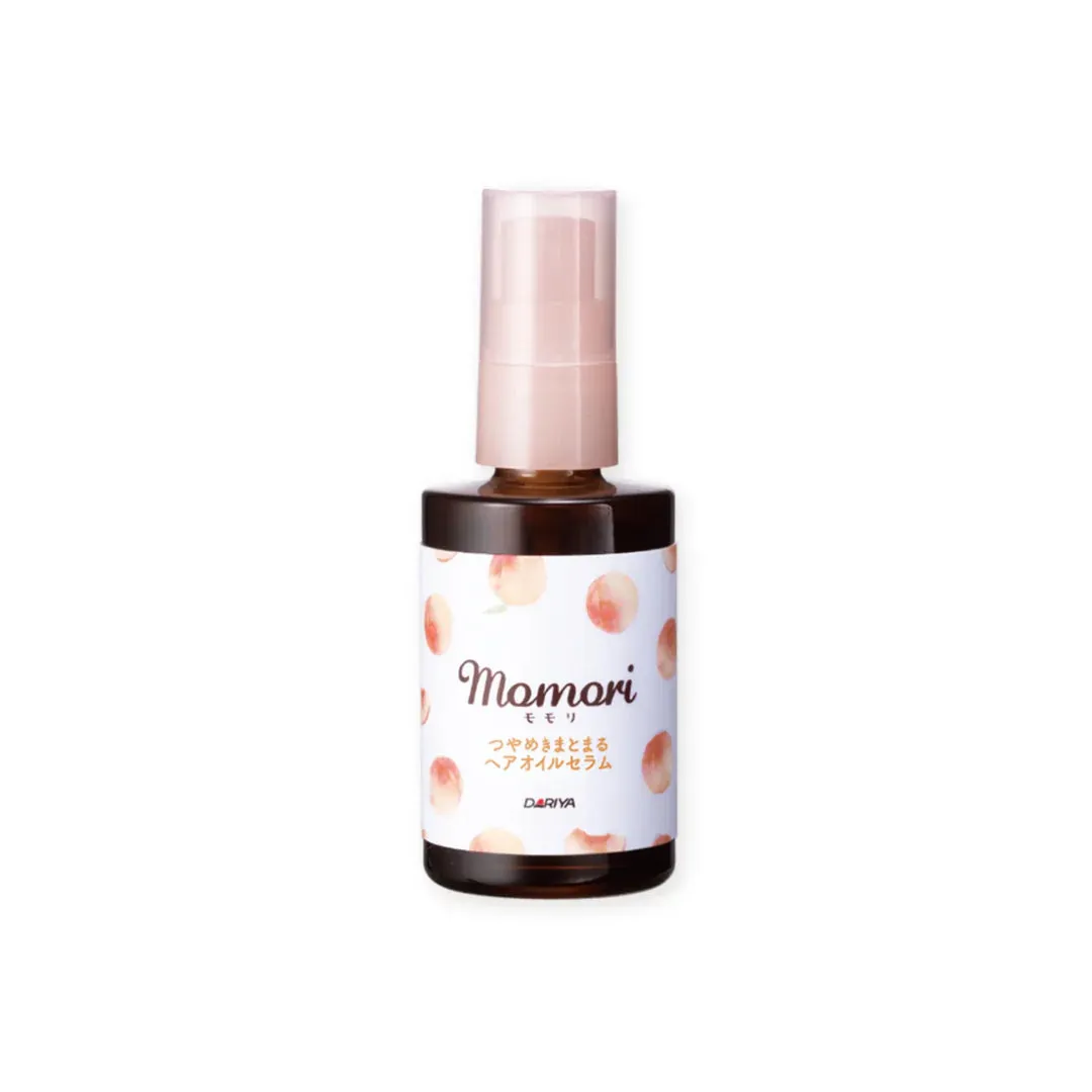 Momori Peach Glossy Hair Oil Serum - 55 ml