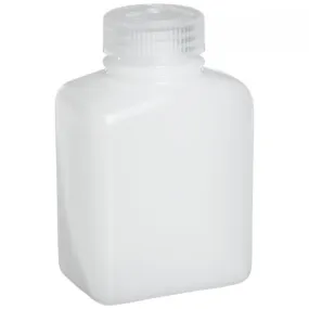 NALGENE HDPE Rectangular & Round Bottle 250ml