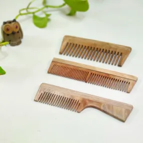 Neem Wood Comb | Set Oof 3