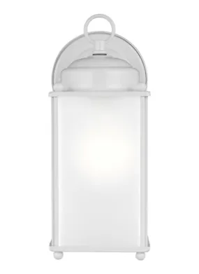 New Castle Collection - Large One Light Outdoor Wall Lantern | Finish: White - 8593001EN3-15